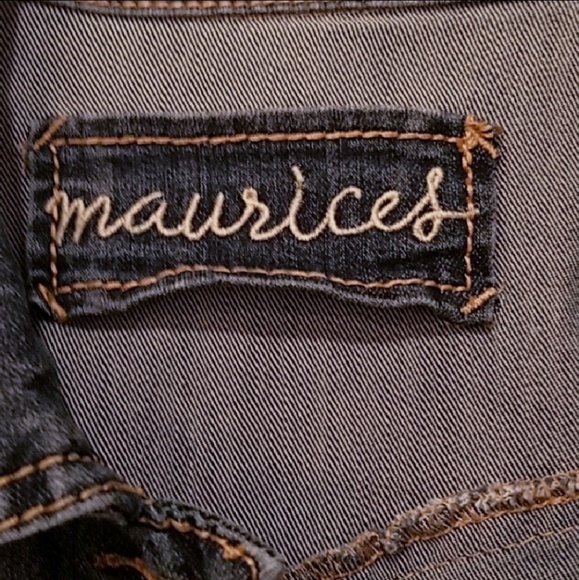 Maurices Denim Jean Jacket size 0 XS - Picture 3 of 6